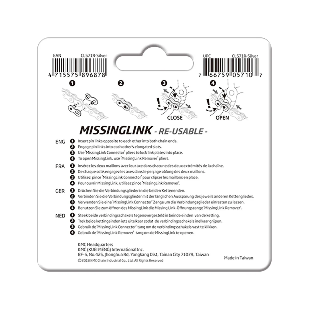Missing Link 8/7 Speed 2 Pairs Reusable - Image 3