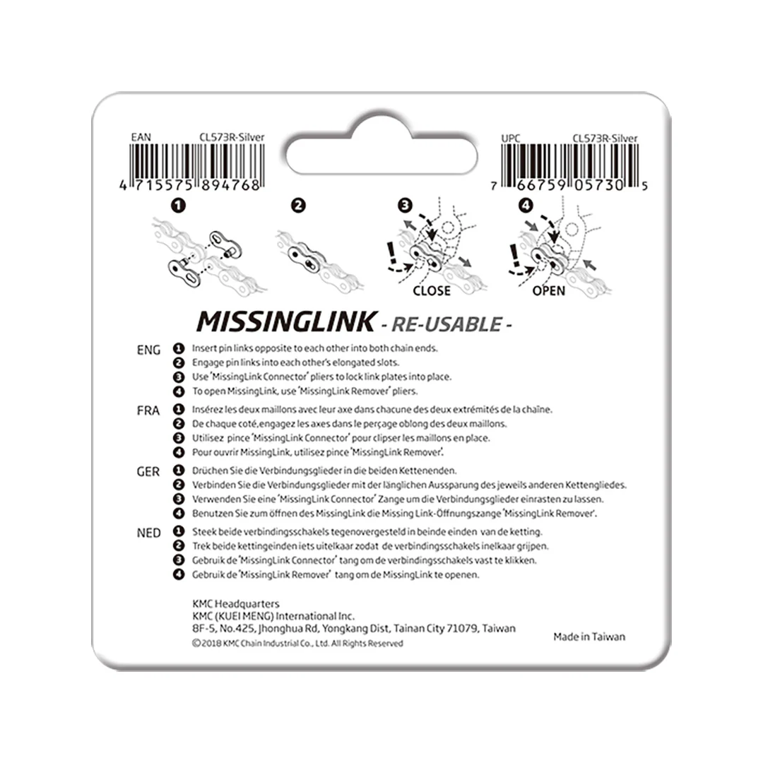Missing Link 8/7/6 Speed 2 Pairs Reusable - Image 3